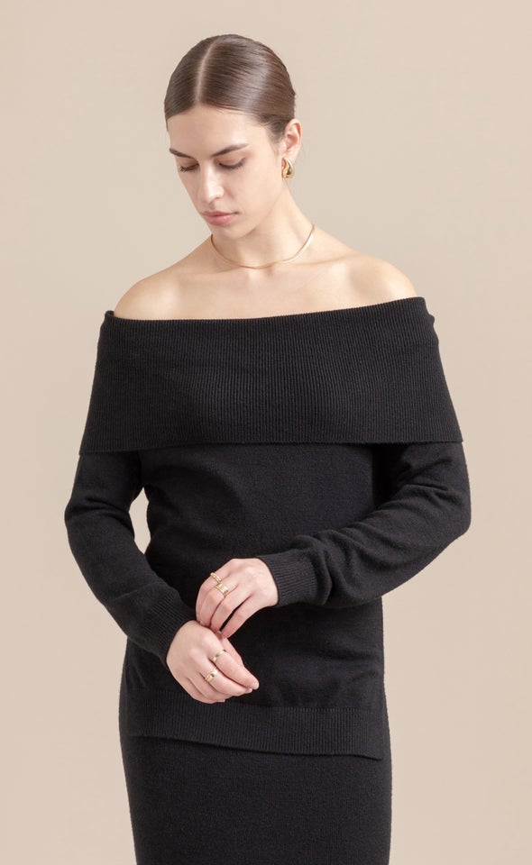 Bardot Sweater Black