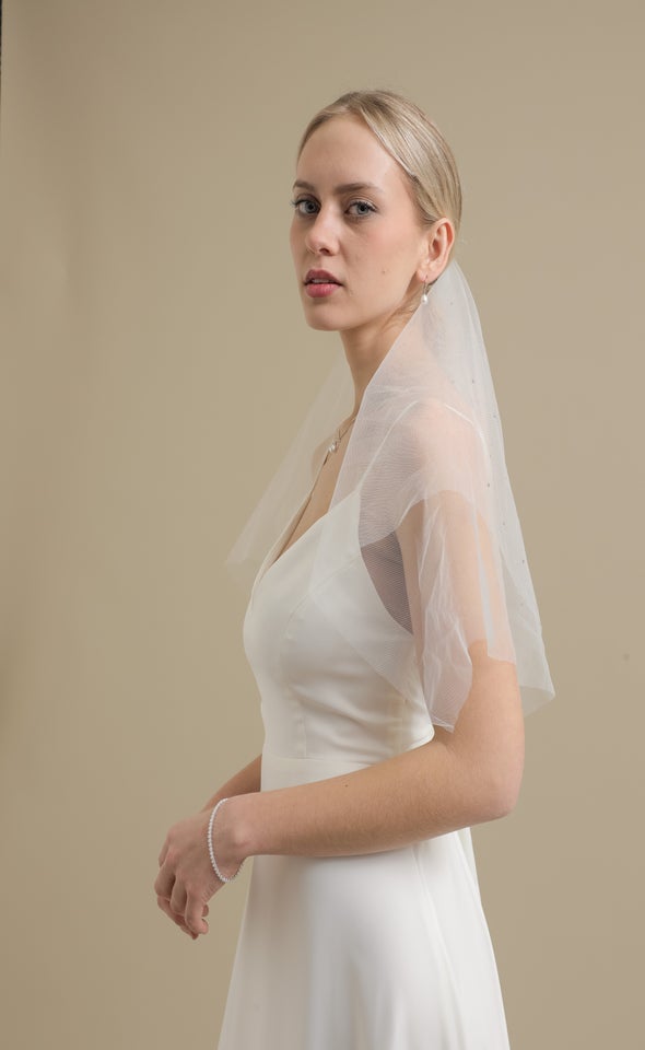 Bridal Veil Silver/ivory