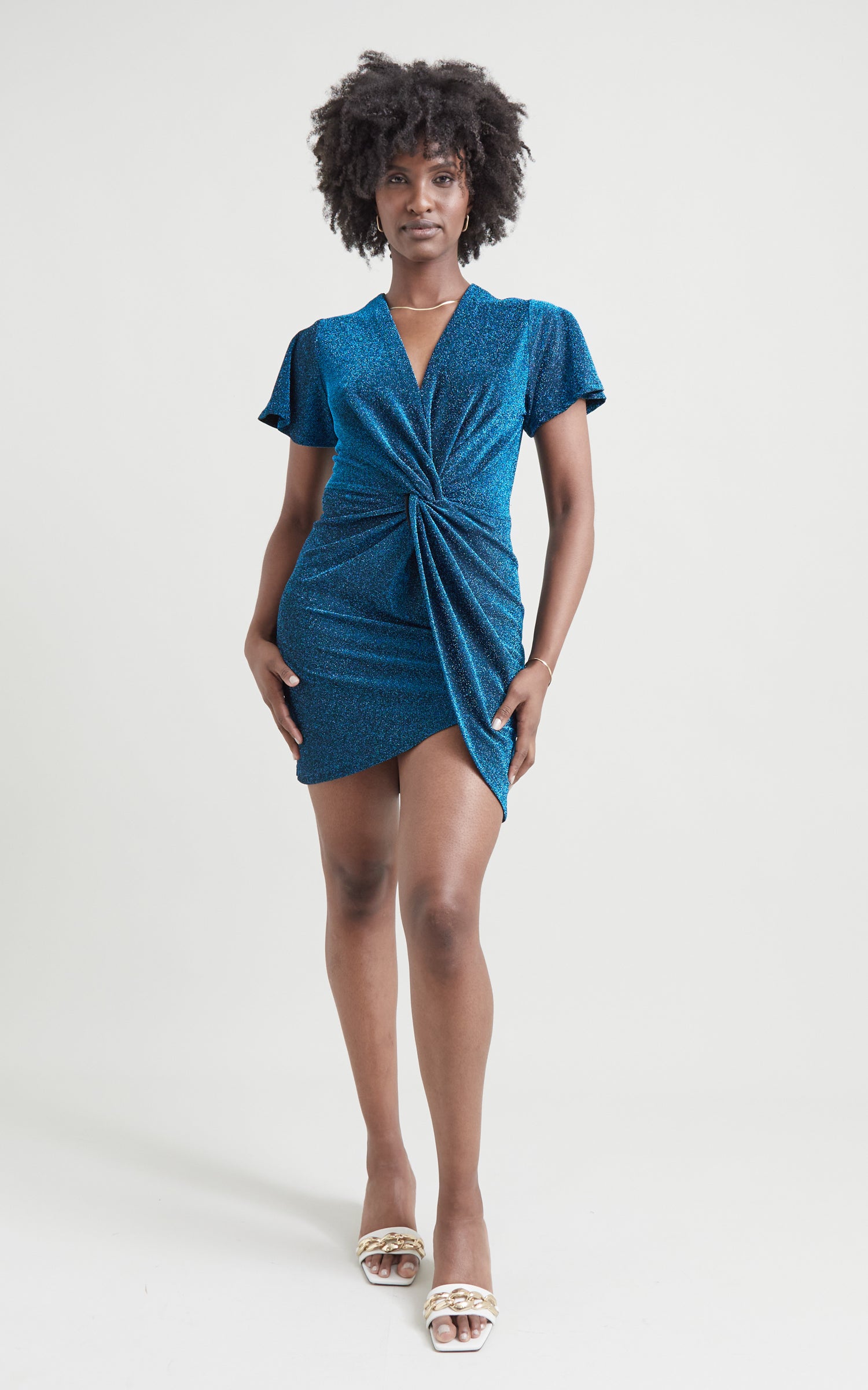 Twist shop tie dress