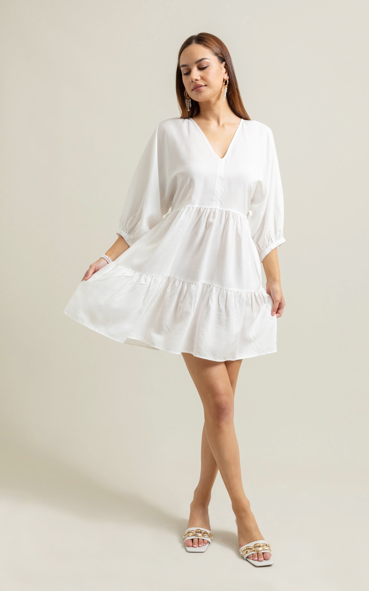 White dress hot sale pagani