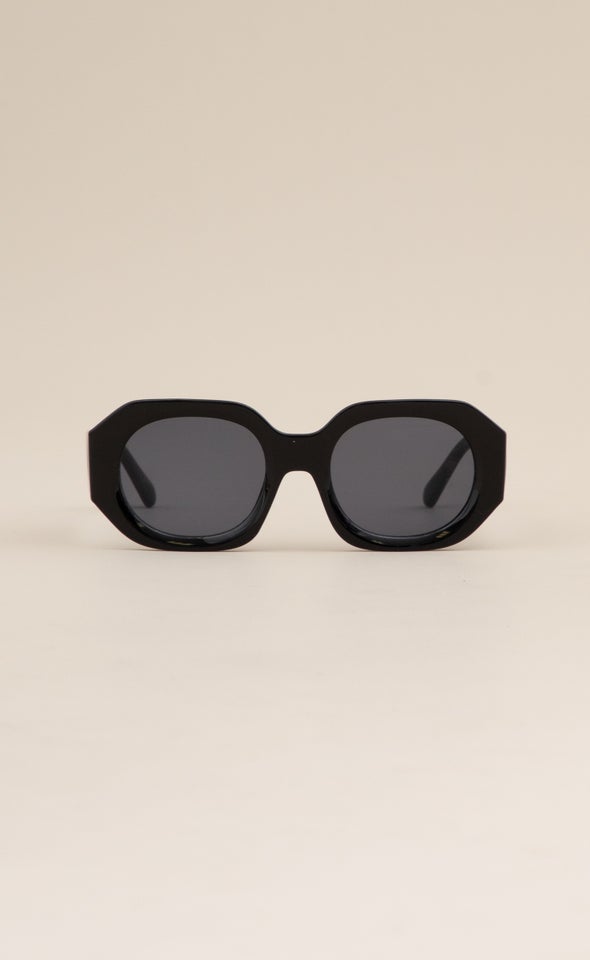 Multi Edge Sunglasses Black