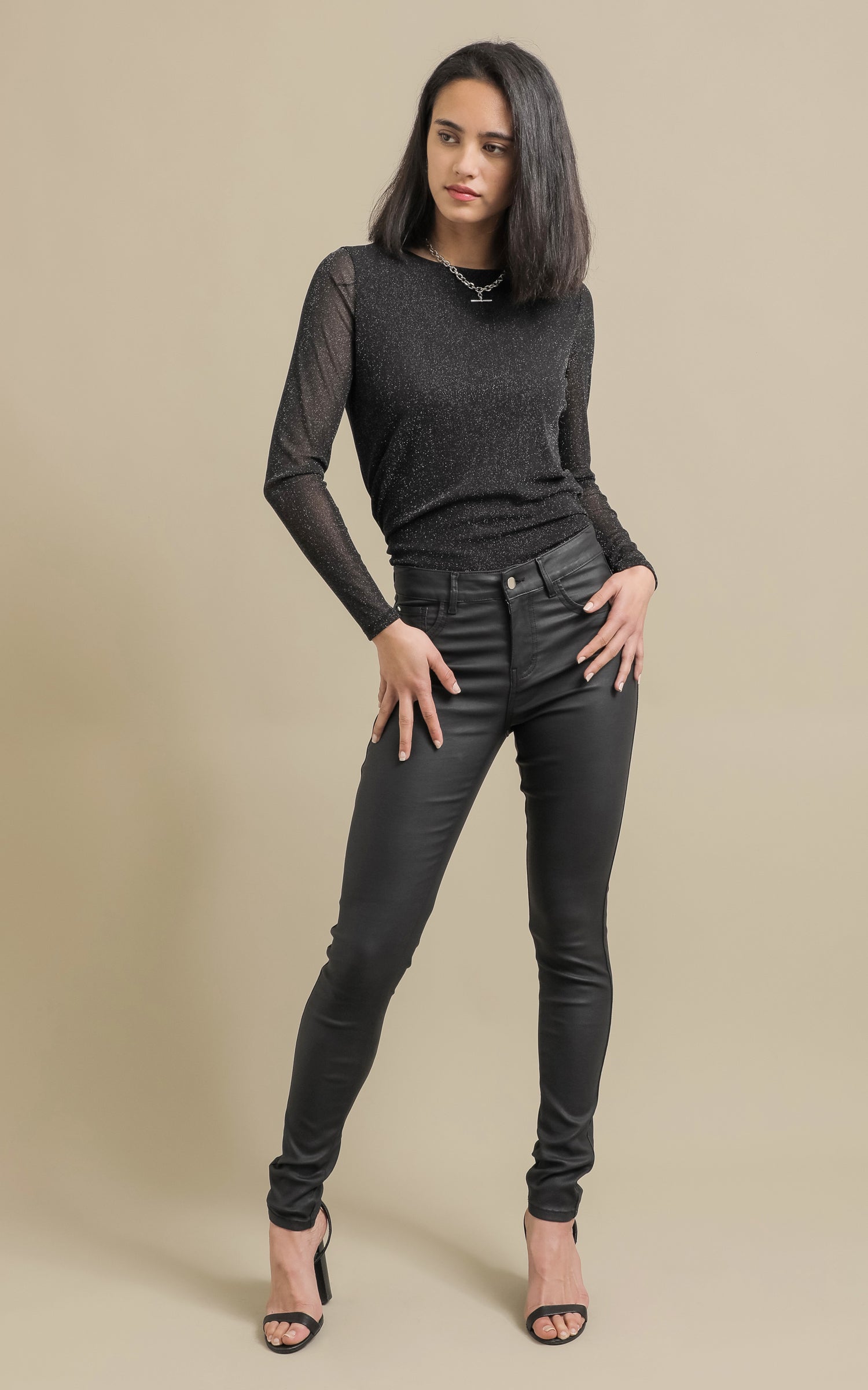 Black coated hot sale joni jeans