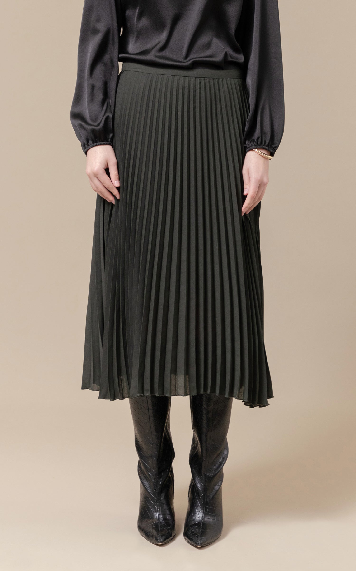 pagani pleated skirt