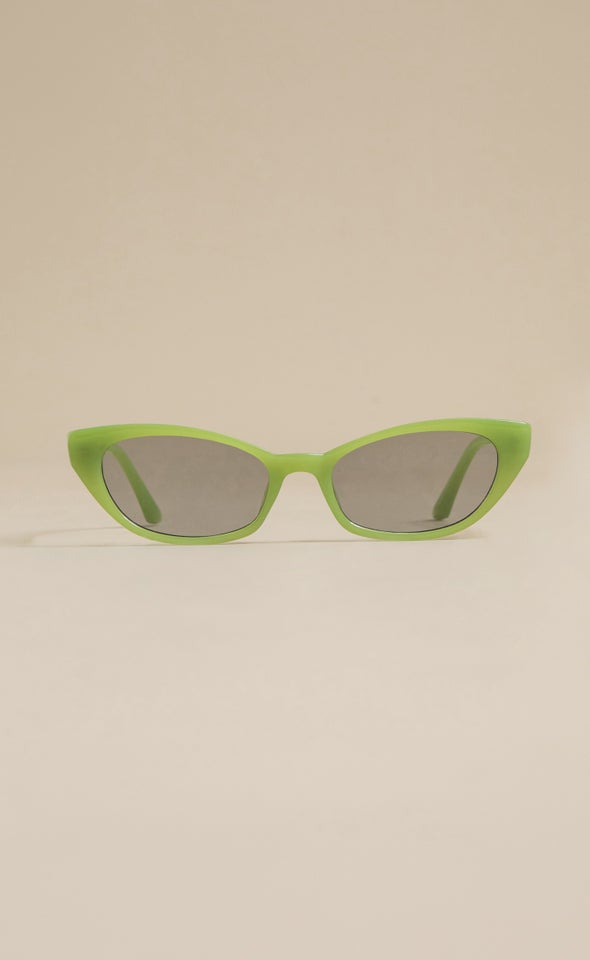 Slimline Sunglasses Green