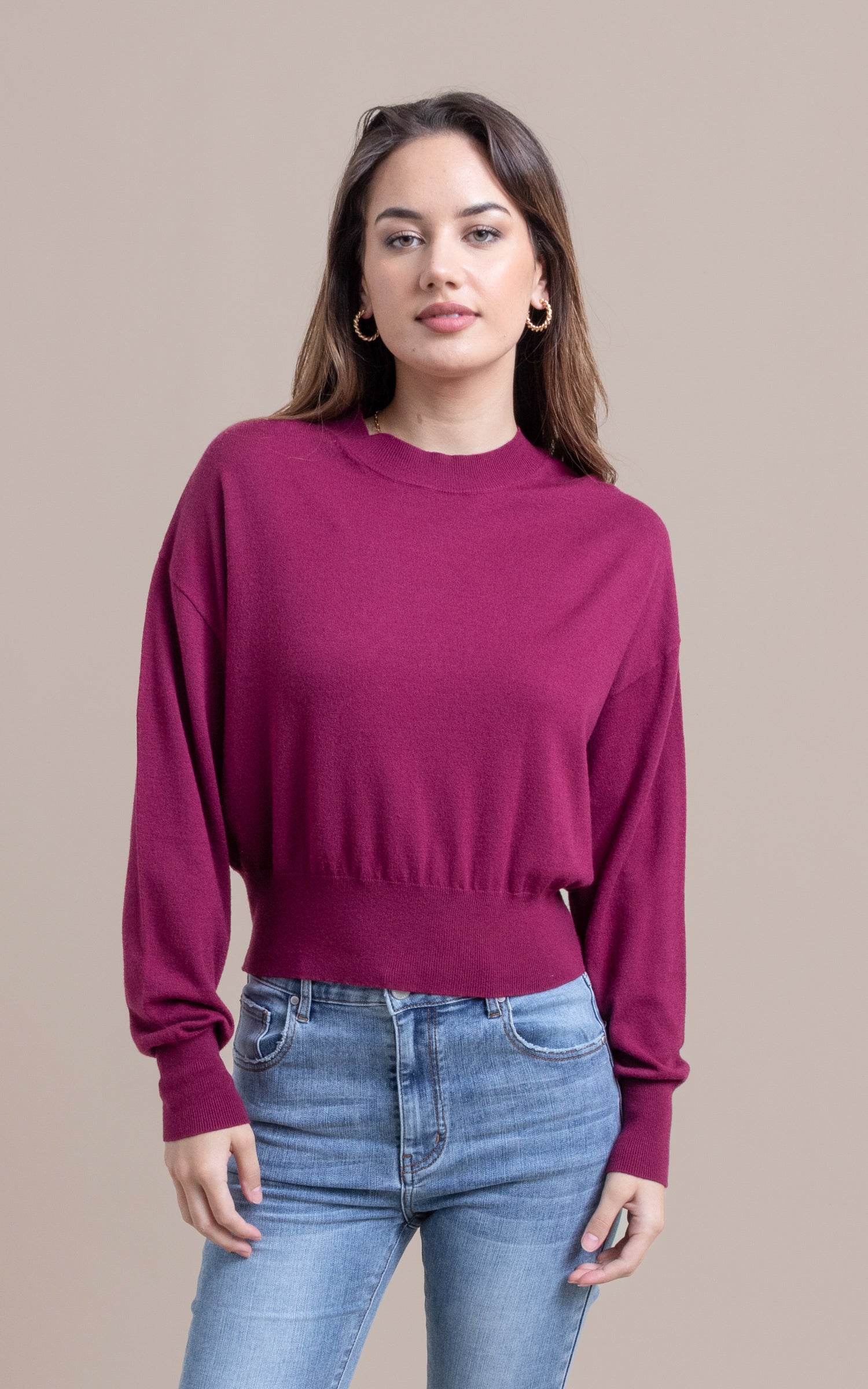 High neck hotsell sweater online