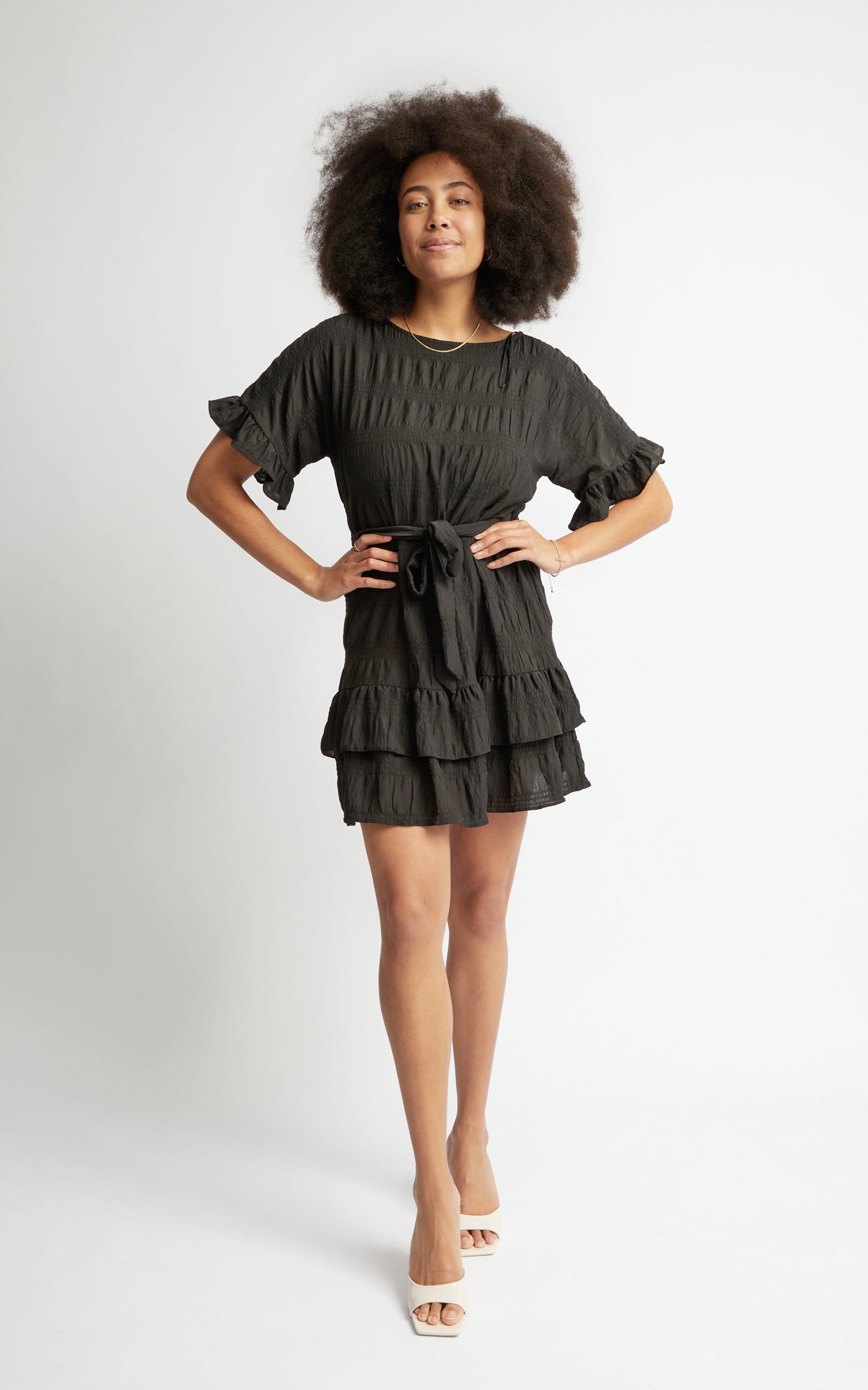 chiffon t shirt dress