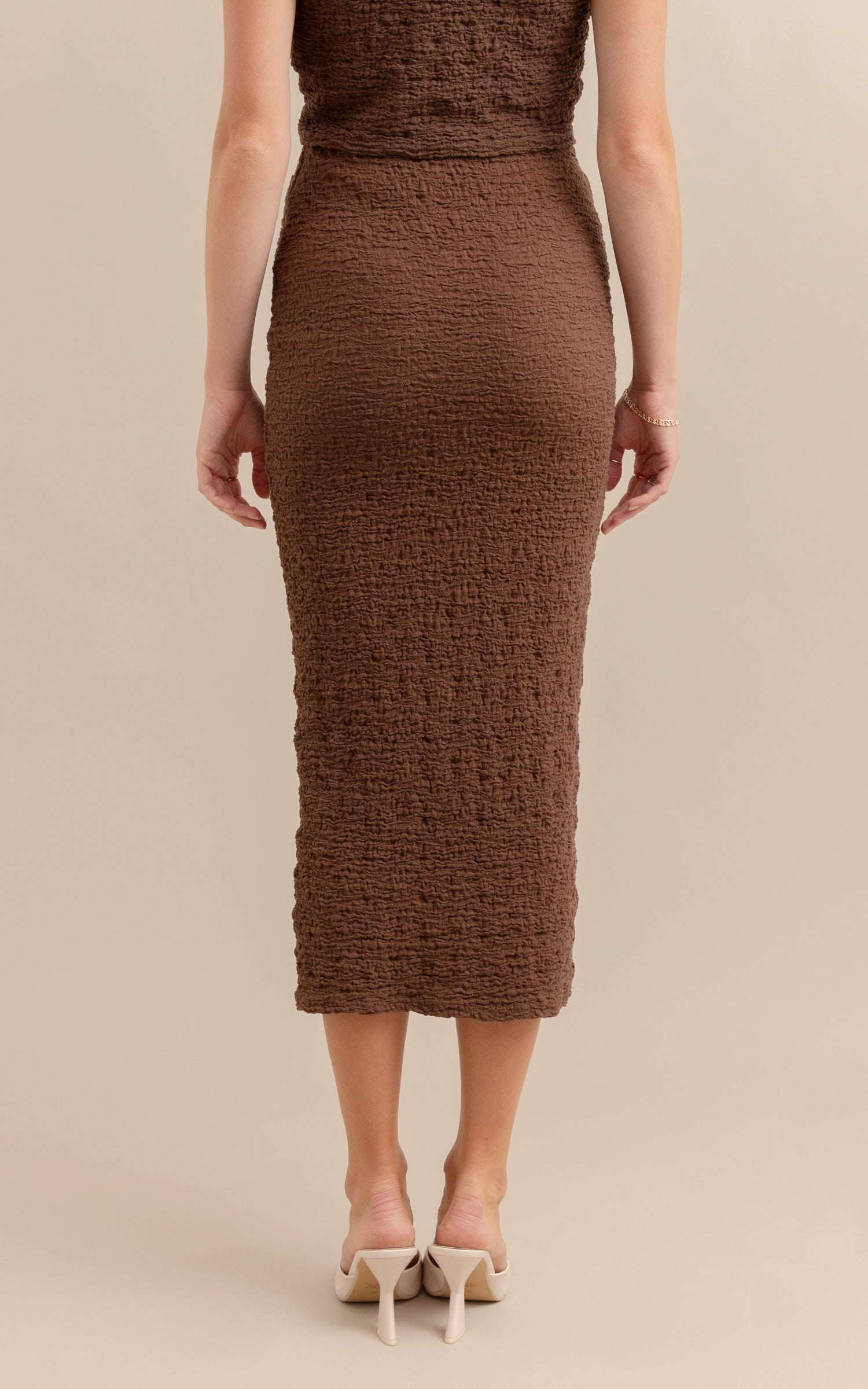 Knit midi skirt 9mm best sale