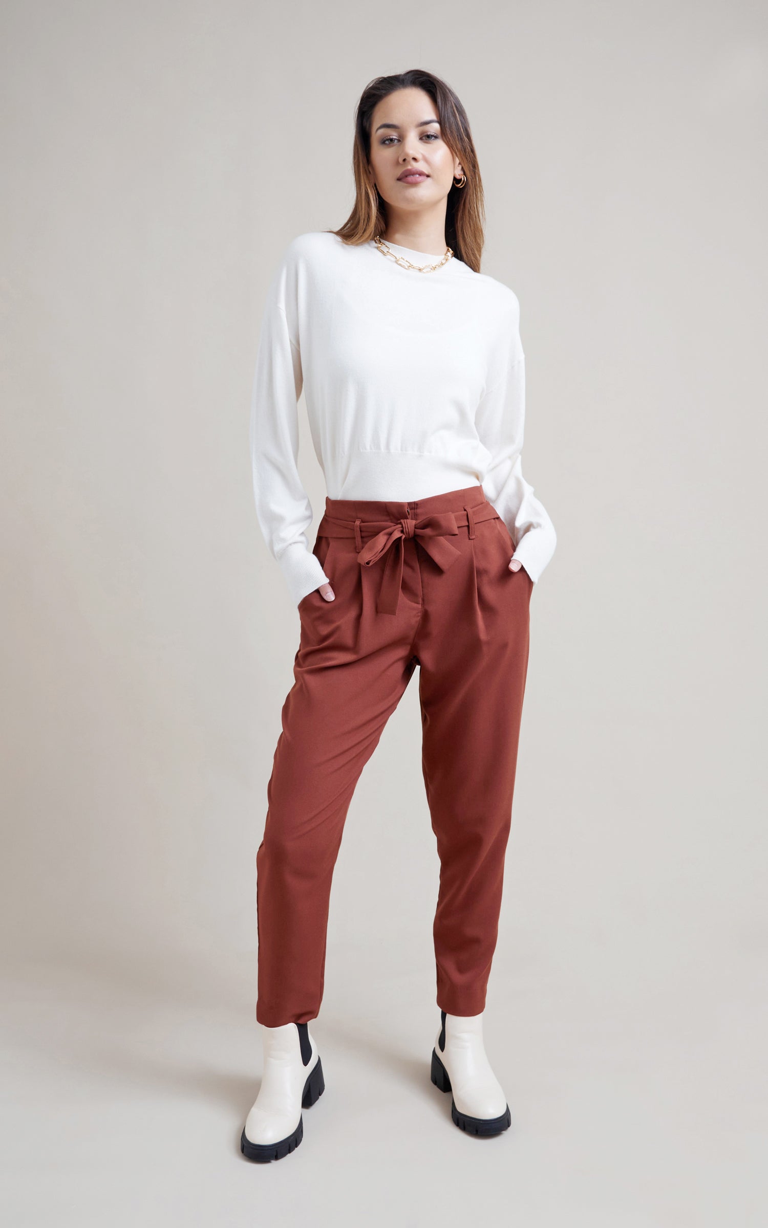 Buy Blue Trousers & Pants for Women by SAM Online | Ajio.com