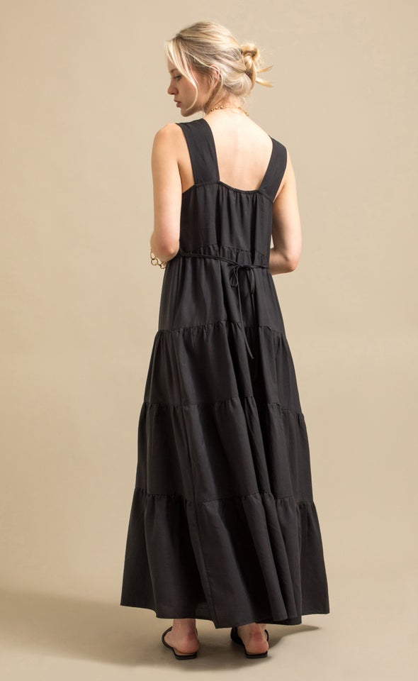 Tier Floaty Maxi Black